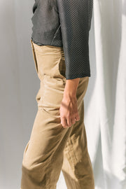 Beige Carolina Trousers