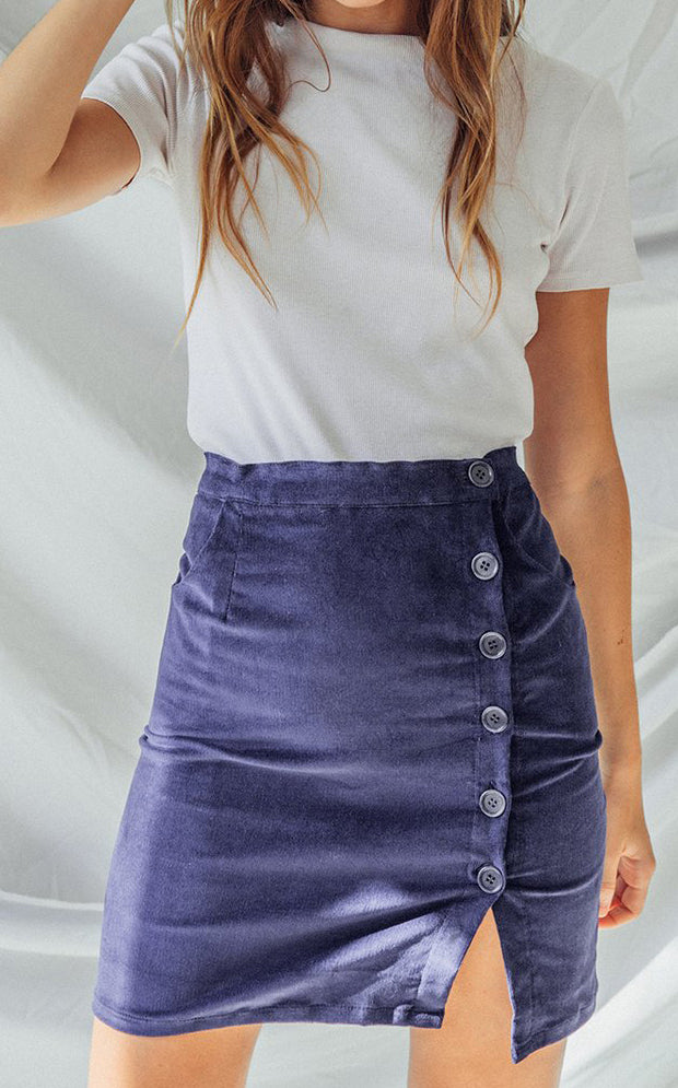 Bornay Blue Navy Skirt