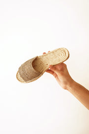 Almond Black Espadrilles