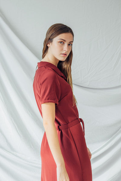 Garnet Midi Acacia Dress