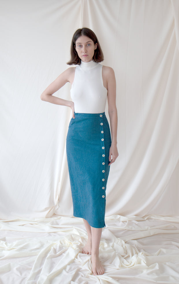 Angie Denim Skirt