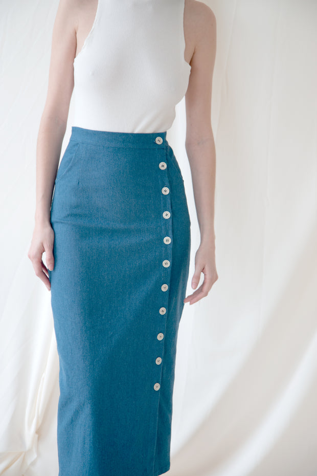 Angie Denim Skirt