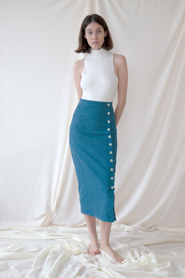 Angie Denim Skirt