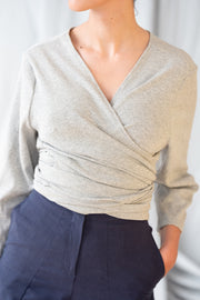 Stella Wrap Blouse