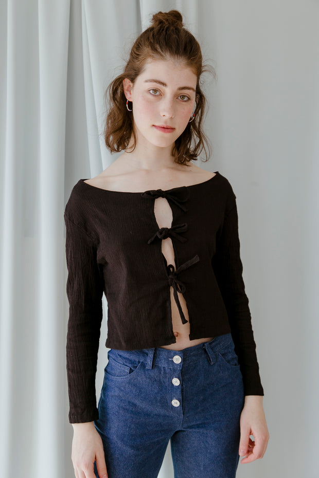 Bluebell Black Top