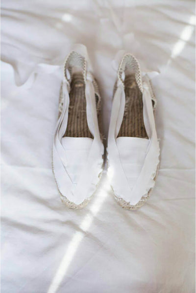 Aiko Espadrilles in white